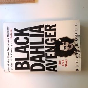 Hardcover book true crime story